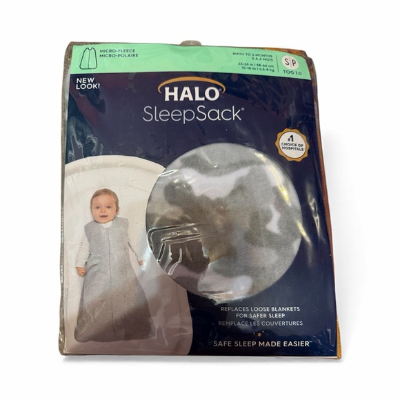 Halo Other - Halo Micro-Fleece SleepSack in Gray